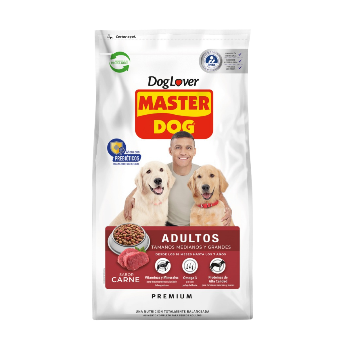 Master Dog Adulto Carne 18kg