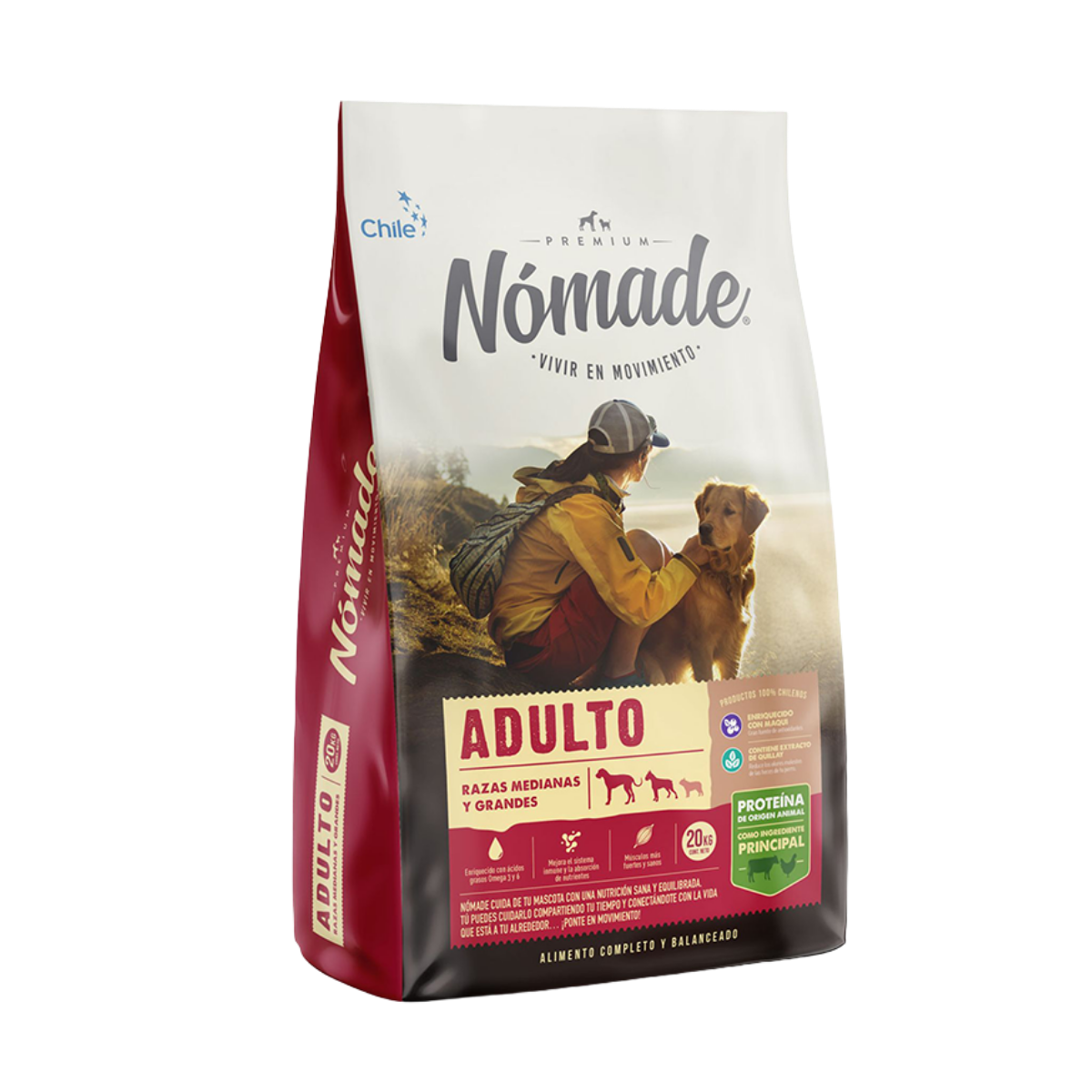 Alimento Nómade Perro Adulto 20kg