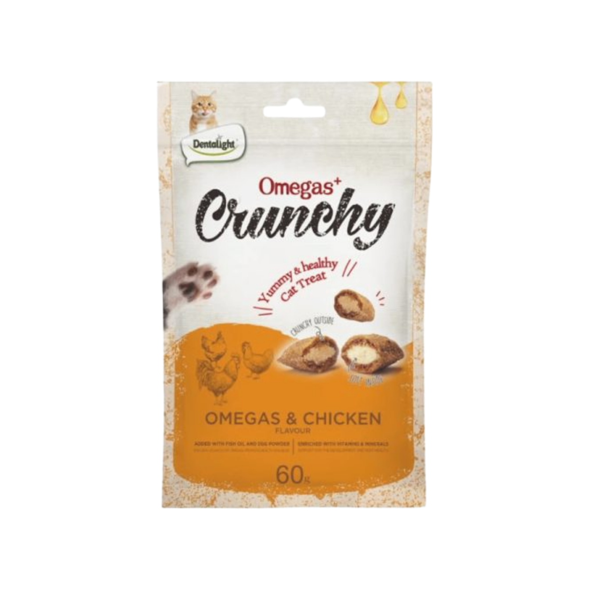 Galleta Rellena Omega Crunchy