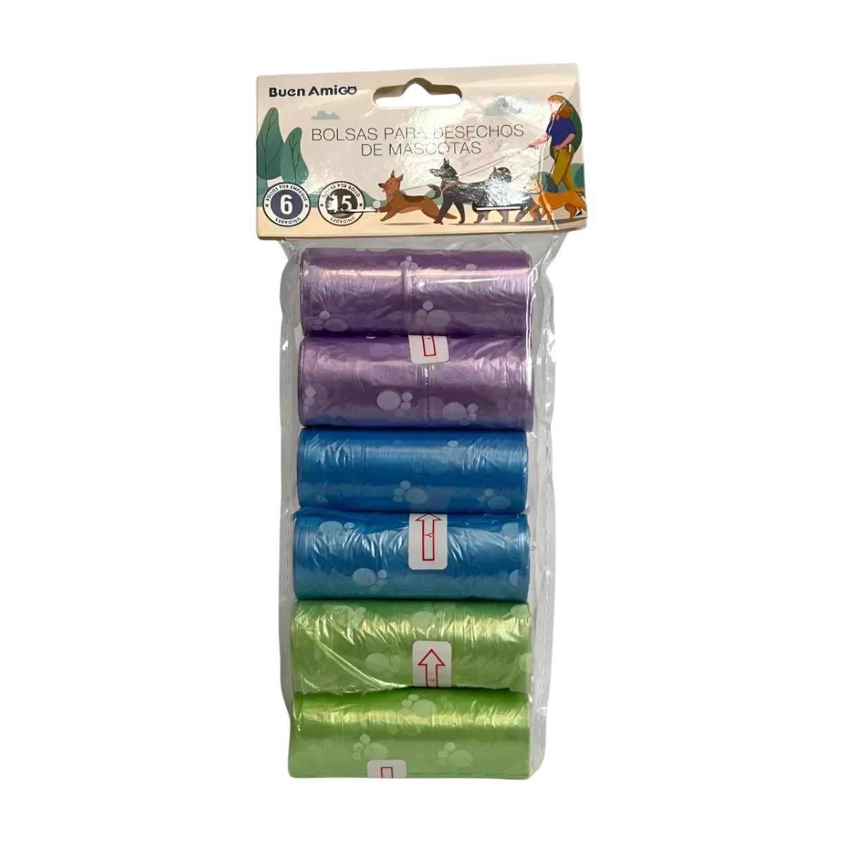Bolsa de Basura 6 Rollos