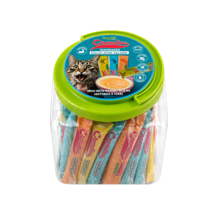 snack para gatos 900gr