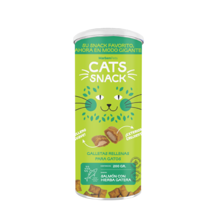 snack para gatos salmon