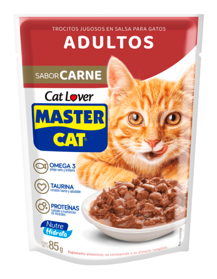 snack para gatos carne